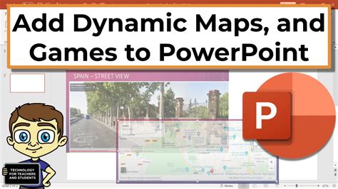 how to put google map in powerpoint