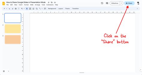 how to put google slides in presentation mode