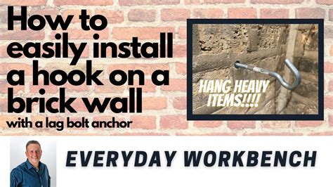 How To Put Hooks Into Brick Wall