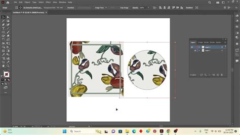 how to put image in illustrator
