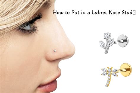 How To Put In A Nose Stud From The Inside