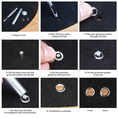 How To Put In Eyelets