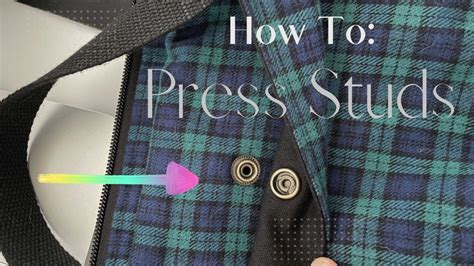 How To Put In Press Studs