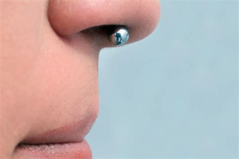 How To Put In Threadless Nose Stud