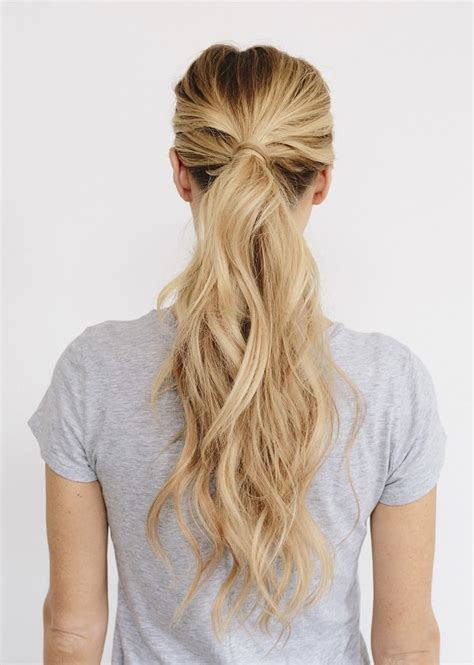  79 Stylish And Chic How To Put Layered Hair Into Ponytail With Simple Style