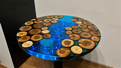 How To Put Led Lights In Epoxy Table