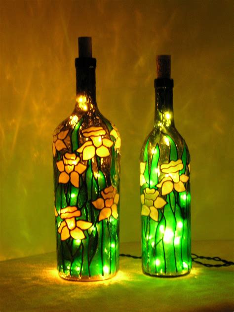 How To Put Lights In Empty Wine Bottles