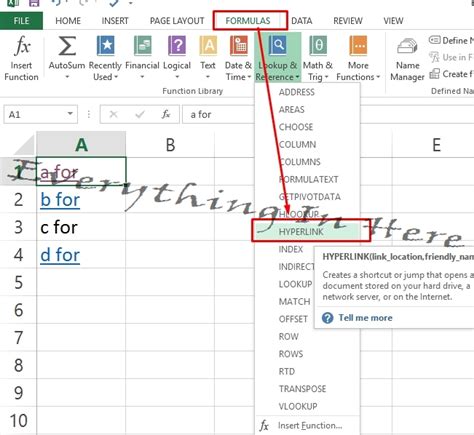 how to put link in excel to another sheet