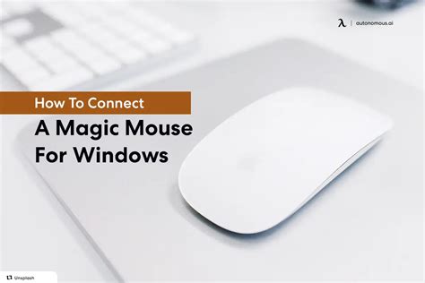 how to put magic mouse in pairing mode windows