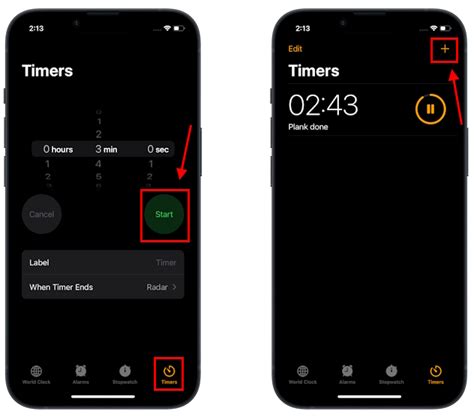 How To Put Multiple Timers On Iphone
