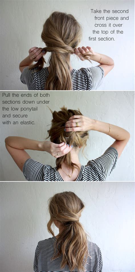 Perfect How To Put My Hair Up In A Ponytail For Short Hair