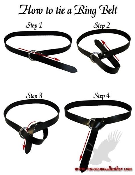 How To Put On A Belt With Two Loops