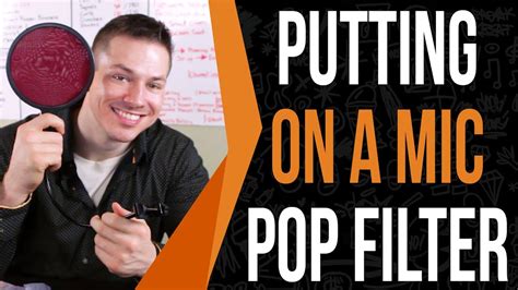 How To Put On A Pop Filter