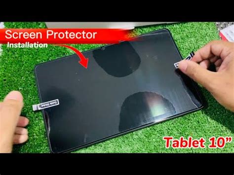 How To Put On A Screen Protector On A Tablet