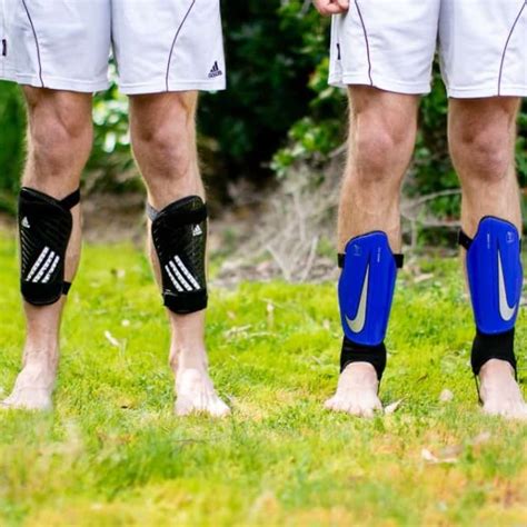 how to put on slide in shin guards