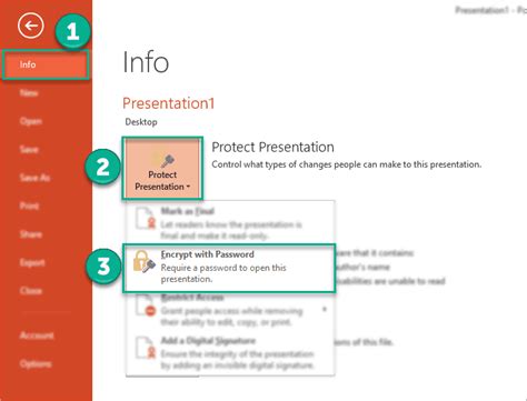 How To Put Password In Powerpoint Presentation