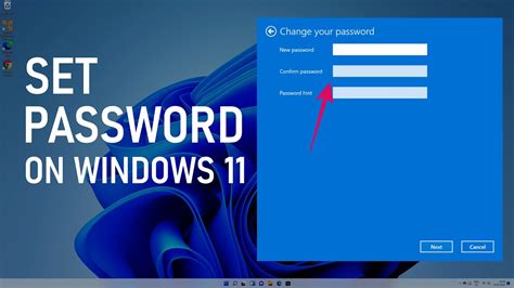 how to put password on apps in windows 11