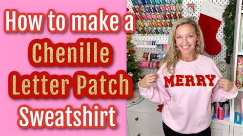 how to put patches on a sweater