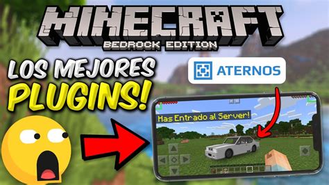 how to put plugins in aternos bedrock