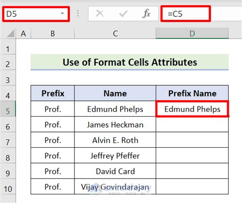 how to put prefix in excel column
