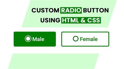 How To Put Radio Buttons Side By Side Html