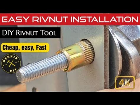 How To Put Rivet Nuts In