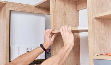 How To Put Shelf In Cabinet