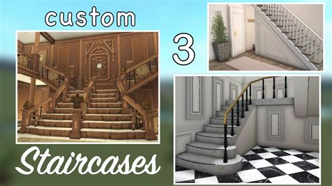 how to put stairs in bloxburg