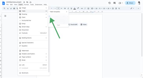 how to put text in middle of page google docs