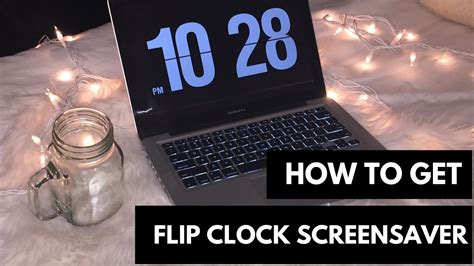 how to put the clock on the home screen mac