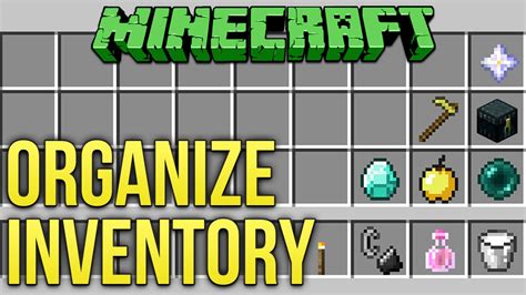 How To Put Things In Your Inventory In Minecraft