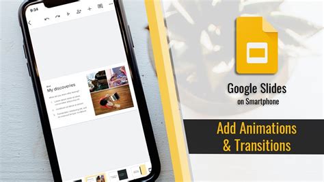 how to put transitions on google slides mobile