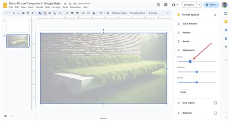 How To Put Transparent Image In Google Slides