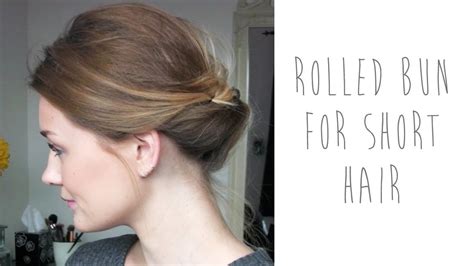 Perfect How To Put Up Short Hair In A Bun Hairstyles Inspiration