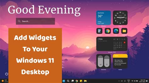 how to put widgets on your pc
