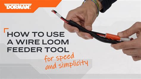 How To Put Wire In Loom