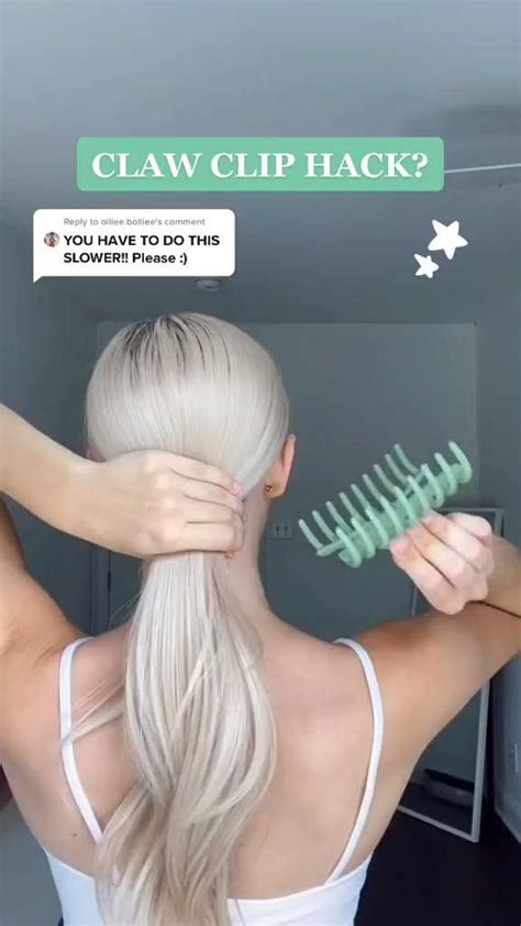 79 Ideas How To Put Your Hair In A Claw Clip Tiktok For Bridesmaids