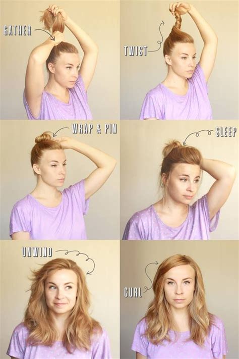 Unique How To Put Your Hair Up At Night When It s Wet Trend This Years