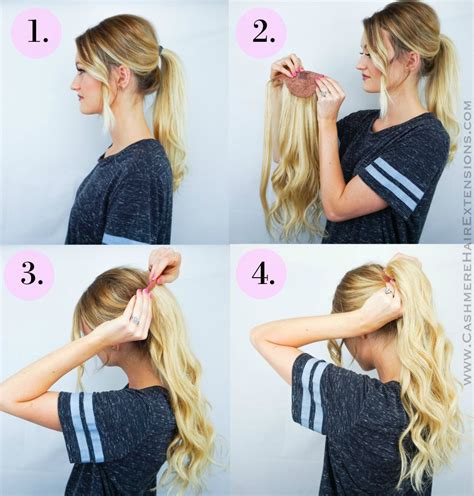 Free How To Put Your Hair Up In A High Ponytail With Simple Style