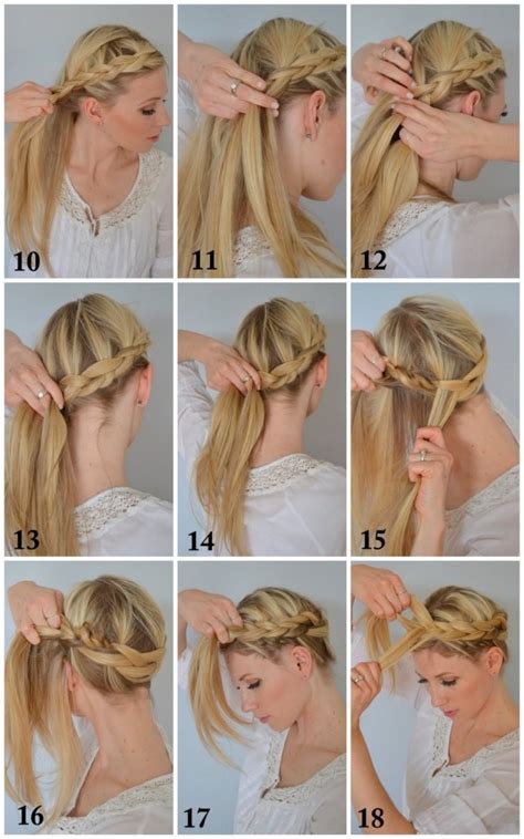 This How To Put Your Hair Up With Braids For Long Hair