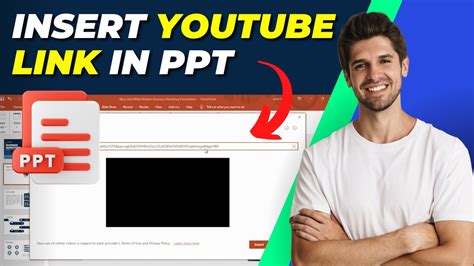 how to put youtube link in slides