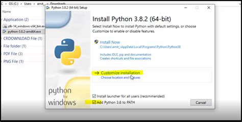 how to python path in windows