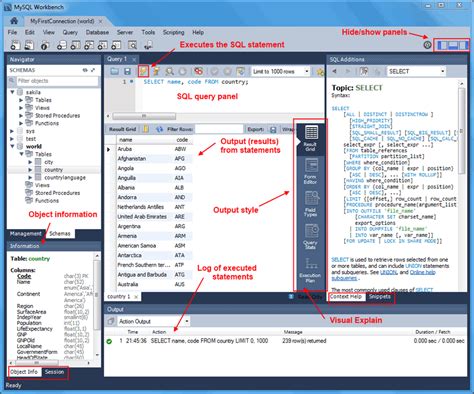 How To Query Mysql Workbench