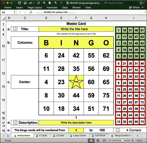 How To Randomize Bingo Cards In Excel