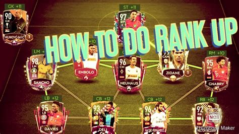 how to rank up players fc mobile