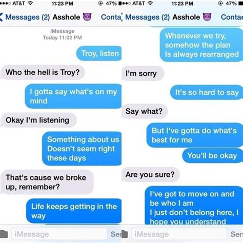 how to react when he is seeing someone else over text