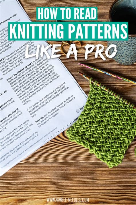 How To Read A Knitting Pattern In The Round