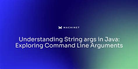 how to read a string from command line arguments in java