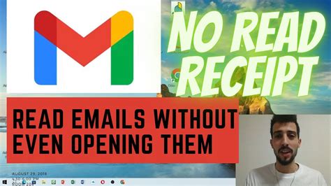 how to read an email without opening it gmail