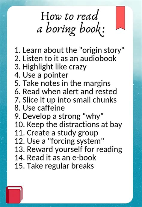 How To Read Boring Books